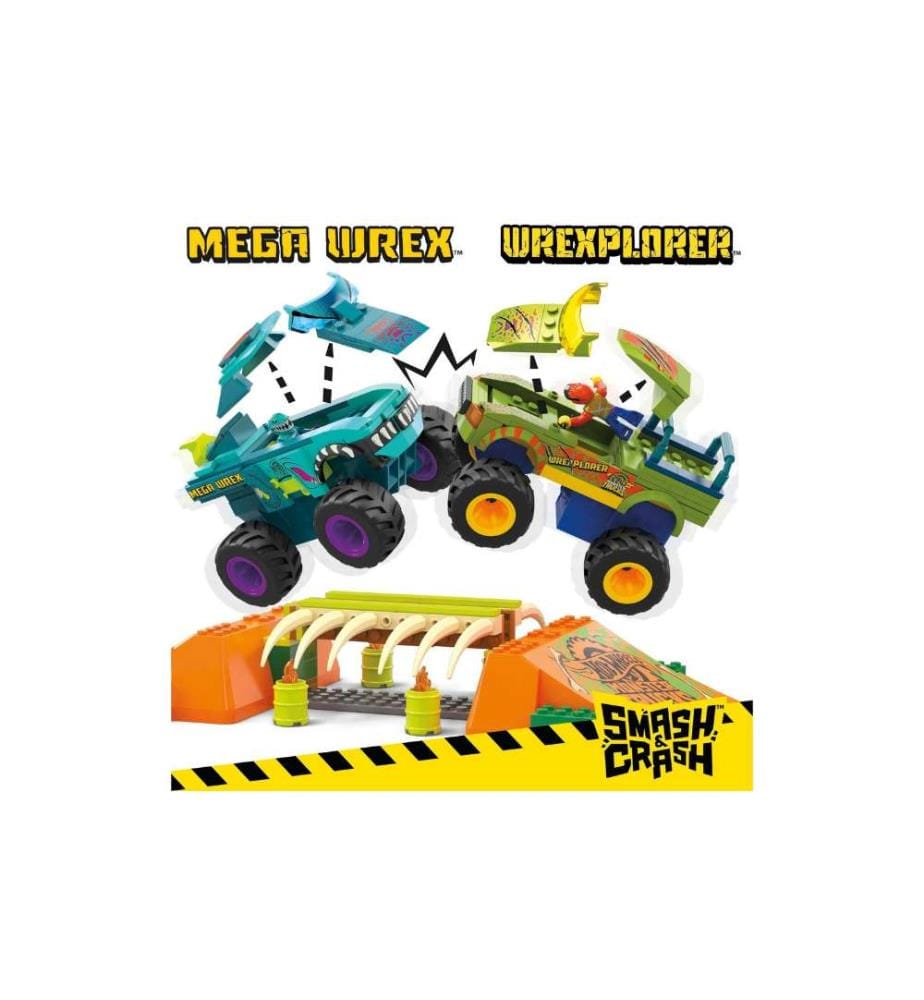 MEGA CONSTRUX - Hot Wheels Monster Trucks Mega-Wrex Boneyard Stunt Course