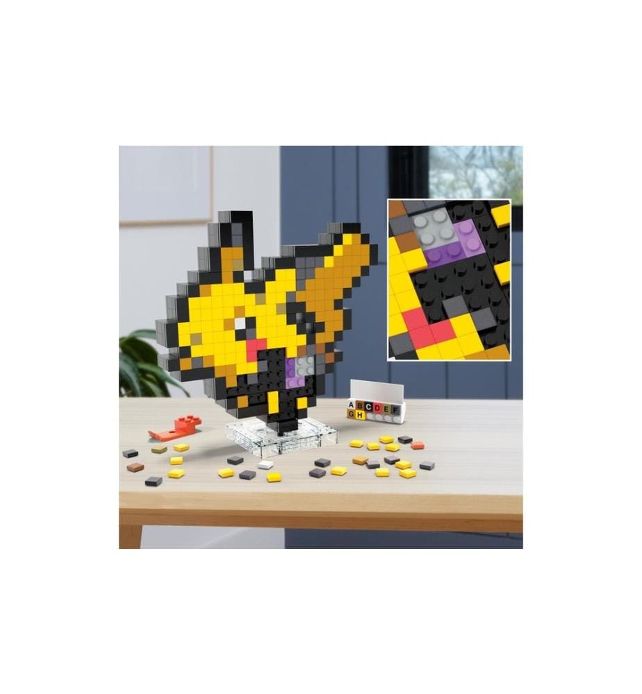 MEGA CONSTRUX - Pokémon Pikachu Pixel Art