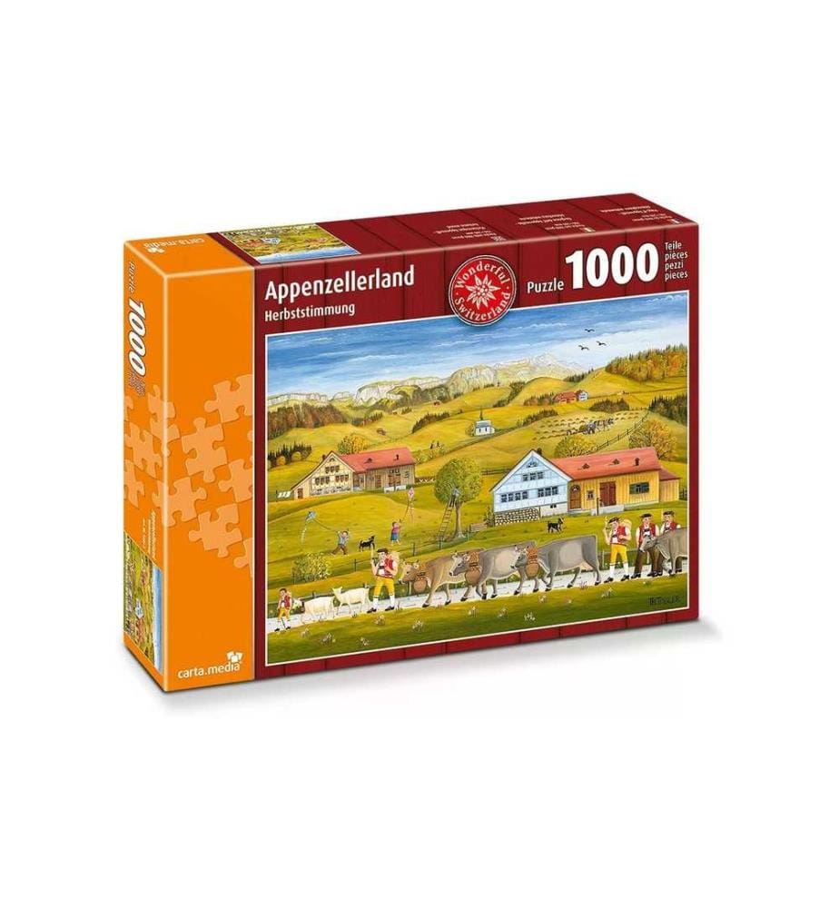 CARTA.MEDIA - Puzzle Pays d'Appenzell Ambiance automnale