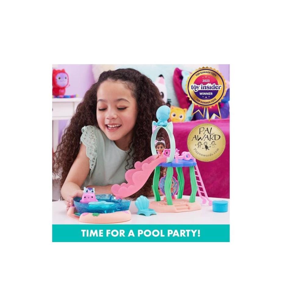 SPINMASTER - Ensemble de pions Gabby's Dollhouse Pool Adventures