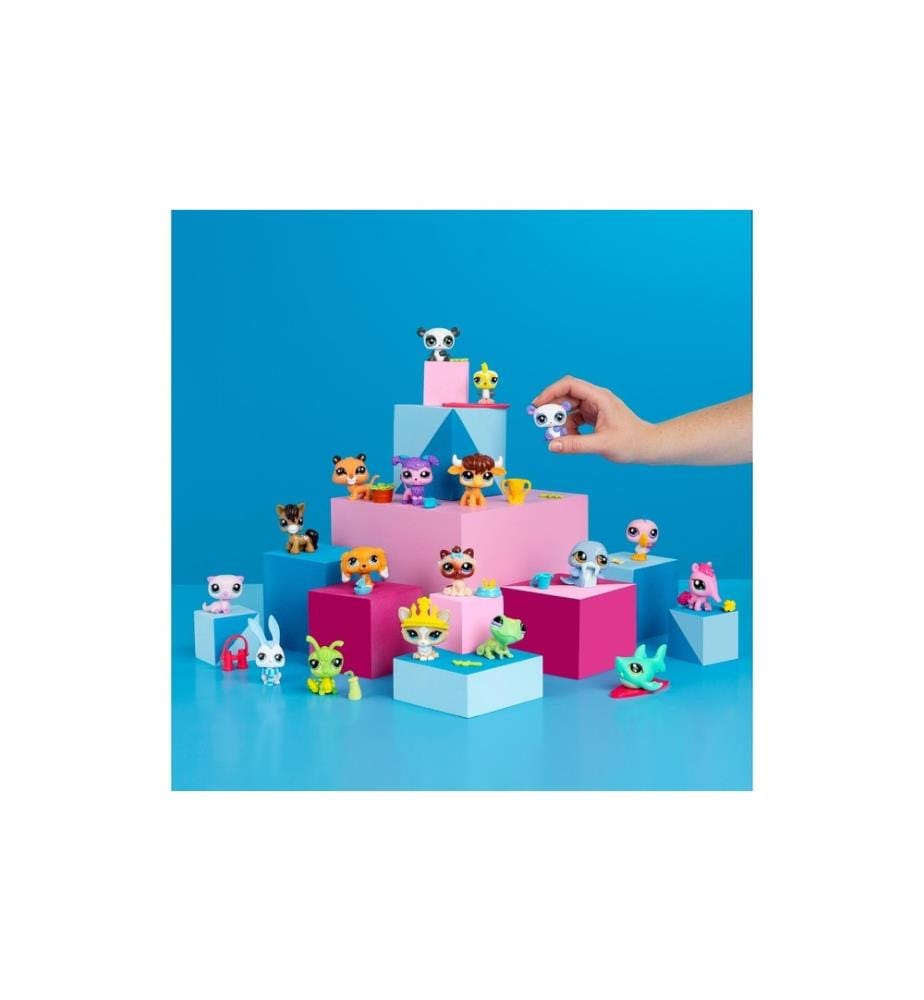 BANDAI - Ensemble de pions Littlest Pet Shop – Single Pet assortis