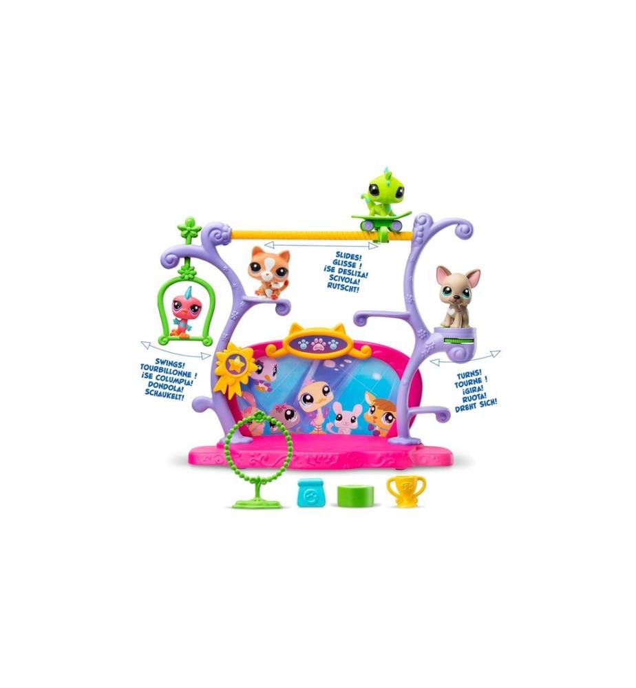 BANDAI - Ensemble de pions Littlest Pet Shop – Coffret Pets Got Talent