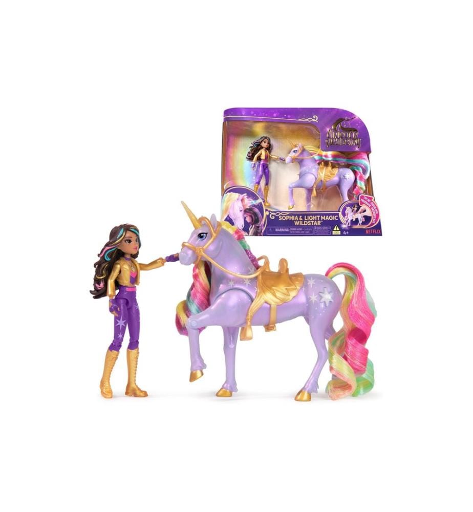 SPINMASTER - Unicorn Academy Sophia & Light Magic Wildstar