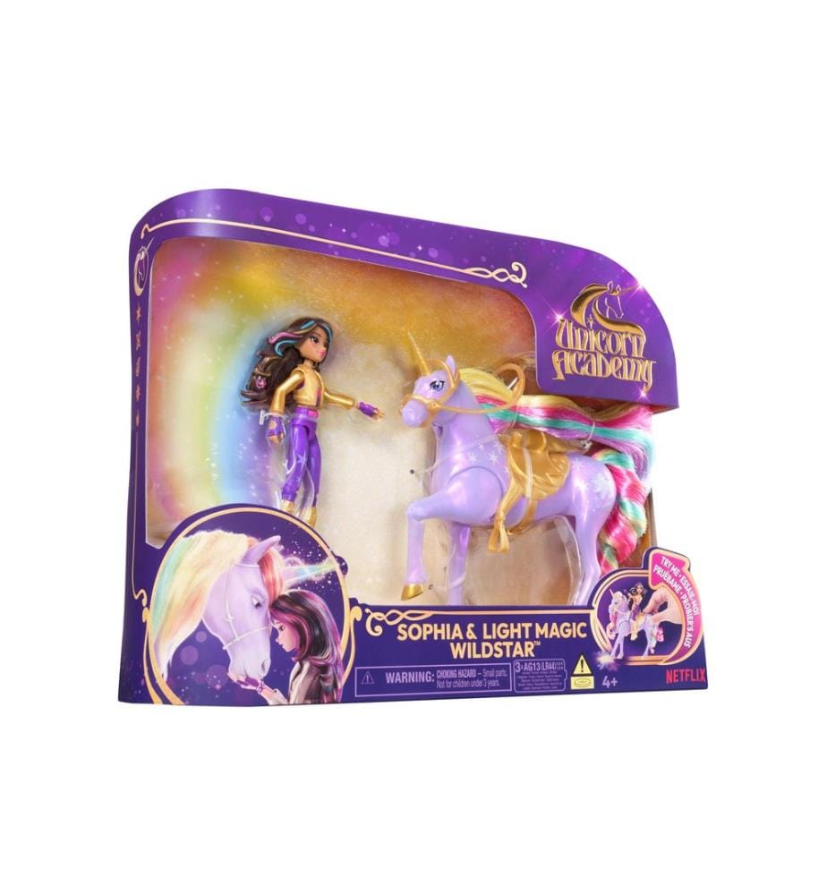 SPINMASTER - Unicorn Academy Sophia & Light Magic Wildstar