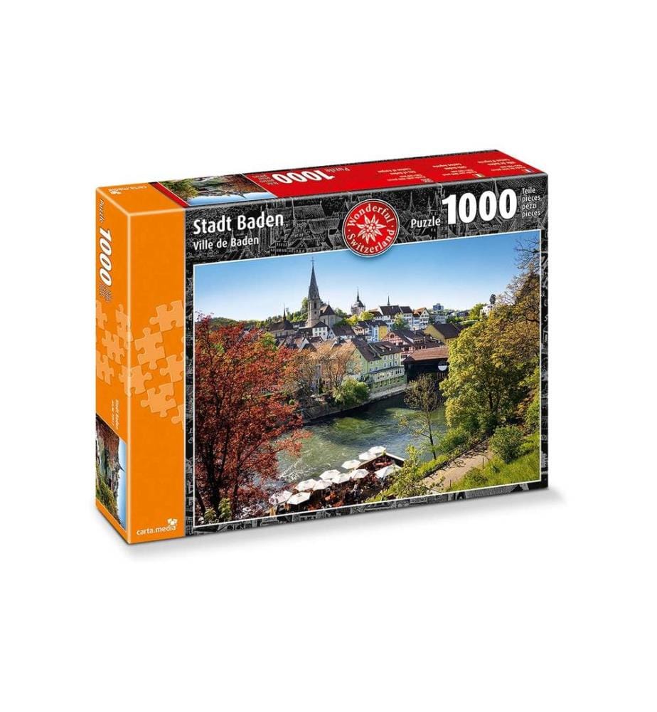 CARTA.MEDIA - Puzzle Ville de Baden 1000 pièces