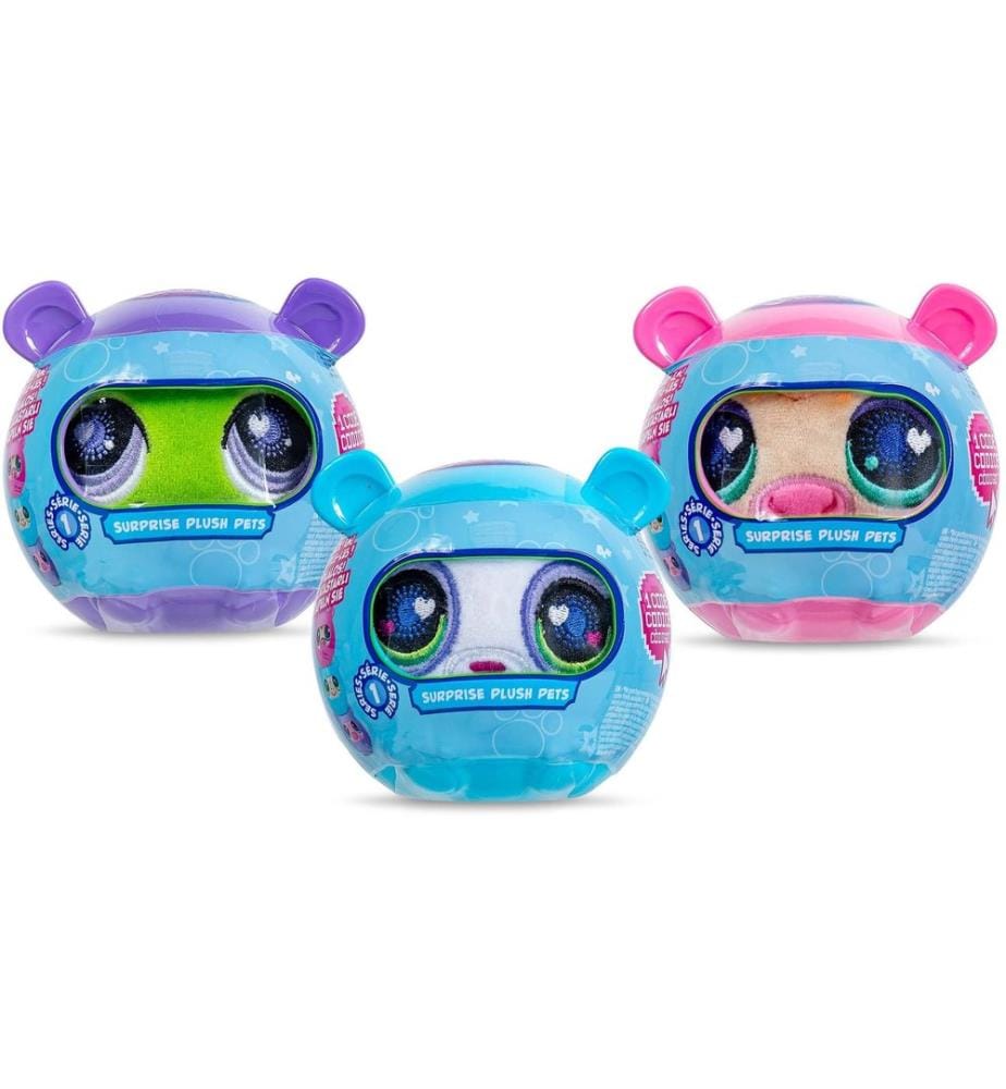 BANDAI - Littlest Pet Shop Mini peluche, assorti