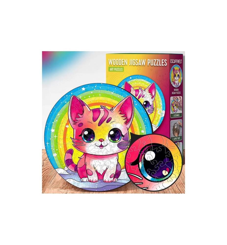 ESCAPE WELT - Puzzle en bois Chaton
