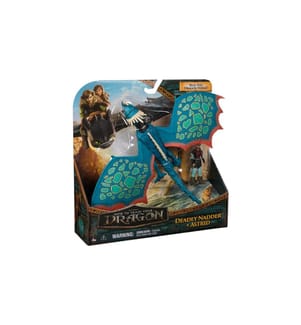 SPINMASTER - Figurine de jeu Dragons Movie Flèche d'orage et Astrid Viking