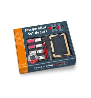 CARTA.MEDIA - Jeu de jass XL avec cartes de jass françaises