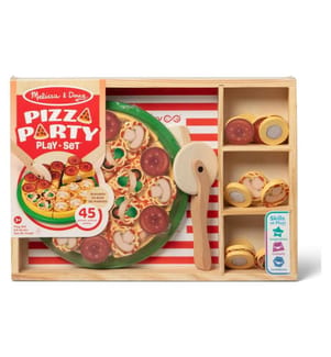 SPINMASTER - Melissa und Doug Pizza Party Holzspielset
