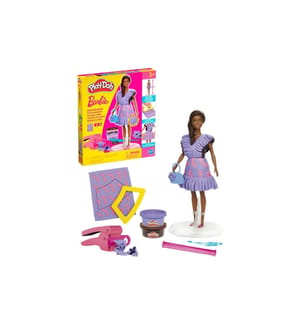 Play-Doh Jouet de pâte à modeler Barbie Volants et tresses