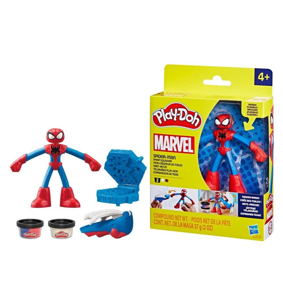 Play-Doh Jouet de pâte à modeler Marvel Spider-Man : Toiles de pâte à modeler