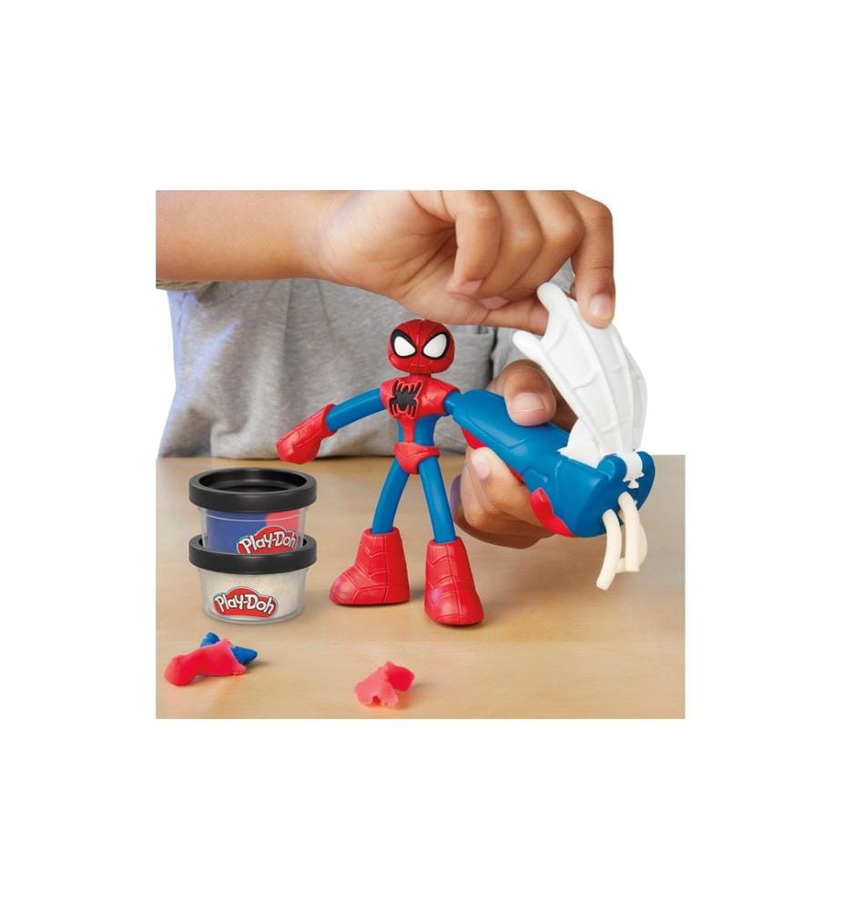 Play-Doh Jouet de pâte à modeler Marvel Spider-Man : Toiles de pâte à modeler