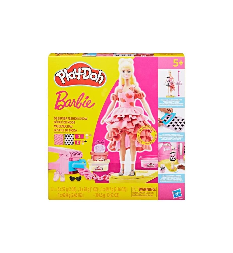 Play-Doh Knetspielzeug Barbie Modenschau