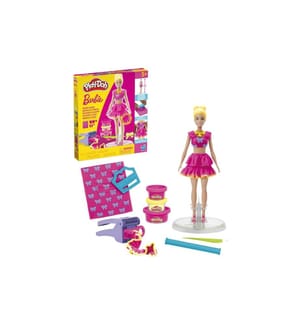 Play-Doh Jouet de pâte à modeler Barbie Volants et noeuds Poupée