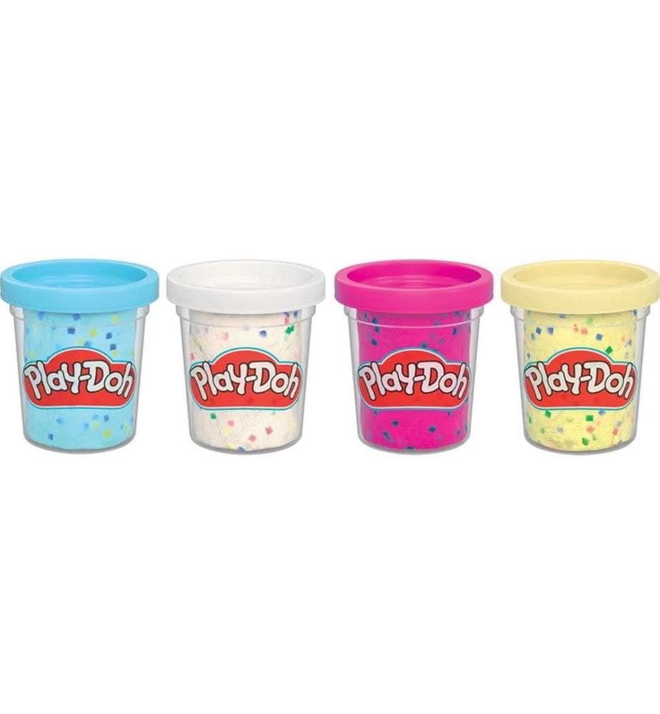 Pâte à modeler Play-Doh lot de 4 Confettis