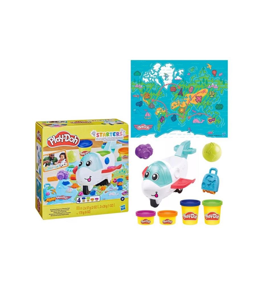 Play-Doh Jouet de pâte à modeler Flugi, l'avion