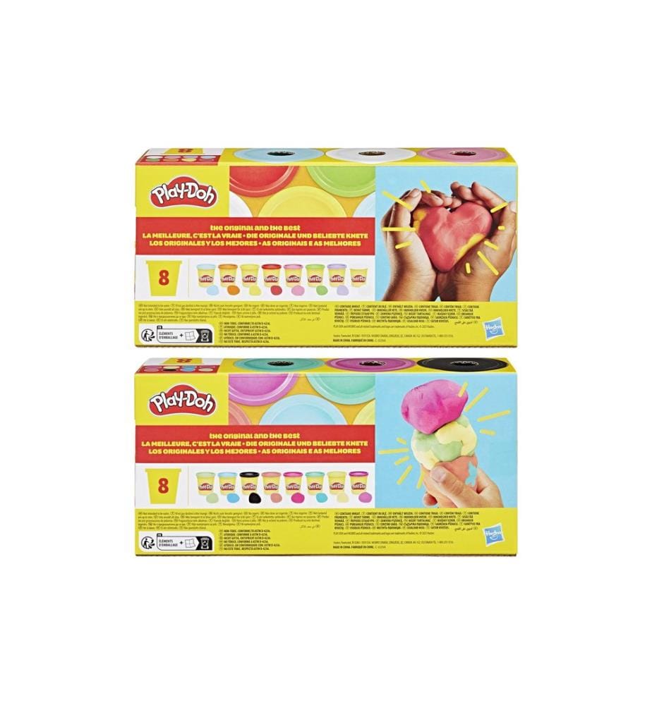 Play-Doh Pâte à modeler Play-Doh 8-er Pack assorti
