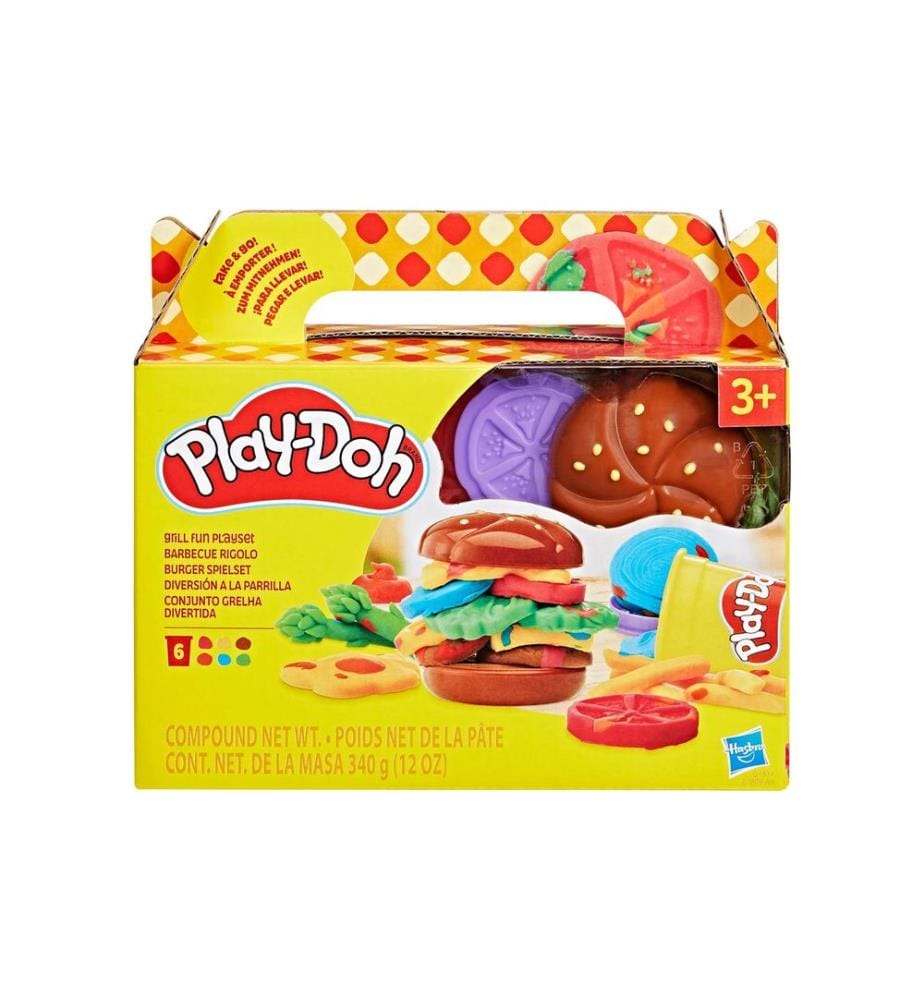 Play-Doh Knetspielzeug Burger Spielset