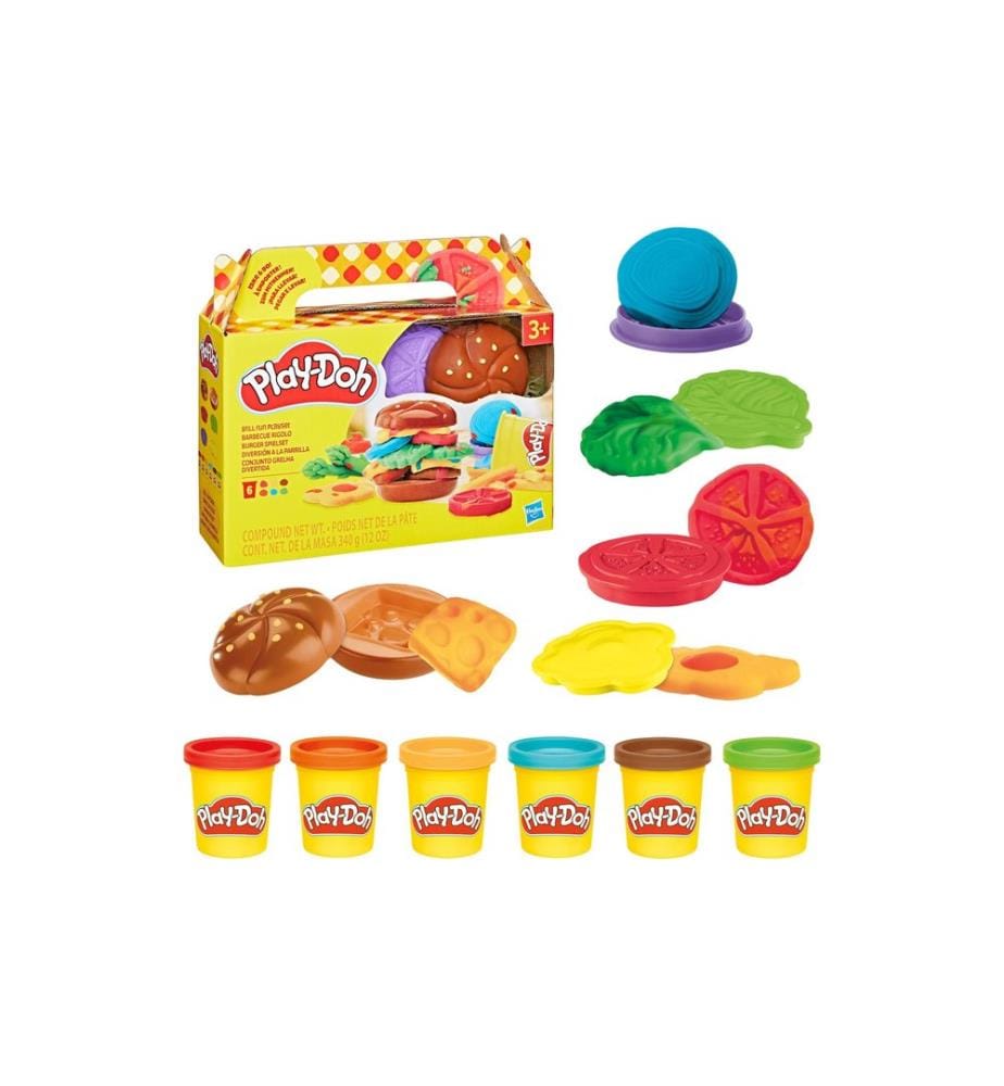 Play-Doh Knetspielzeug Burger Spielset