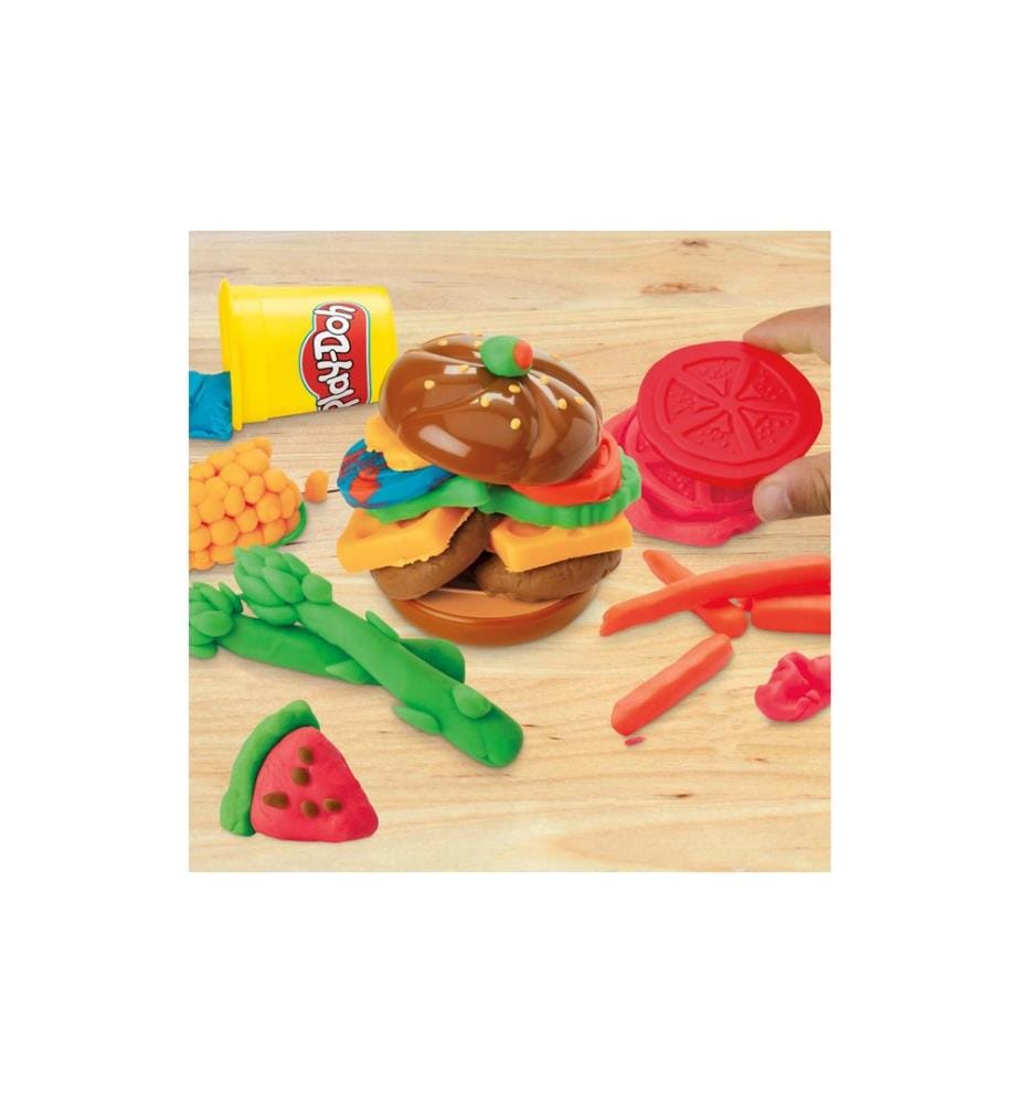 Play-Doh Knetspielzeug Burger Spielset