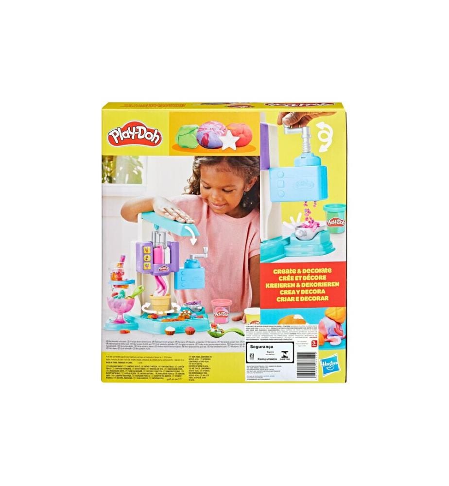 Play-Doh Jouet de pâte à modeler Machine à glace arc-en-ciel