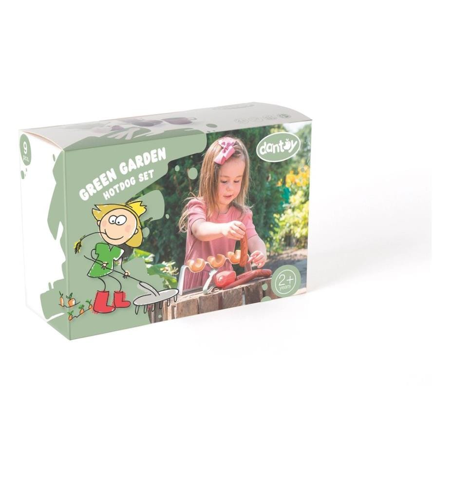 dantoy Green Garden Hot Dog Set