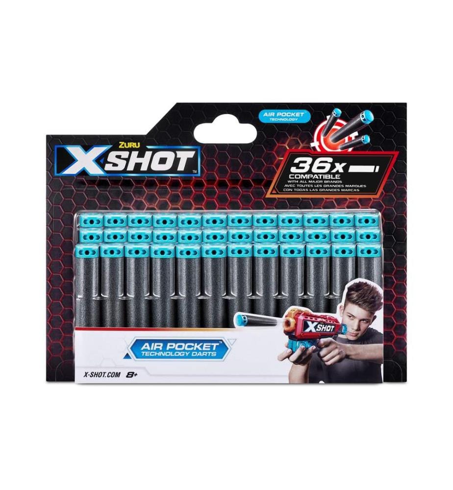 X-Shot X-Shot Lot de recharges 36 fléchettes