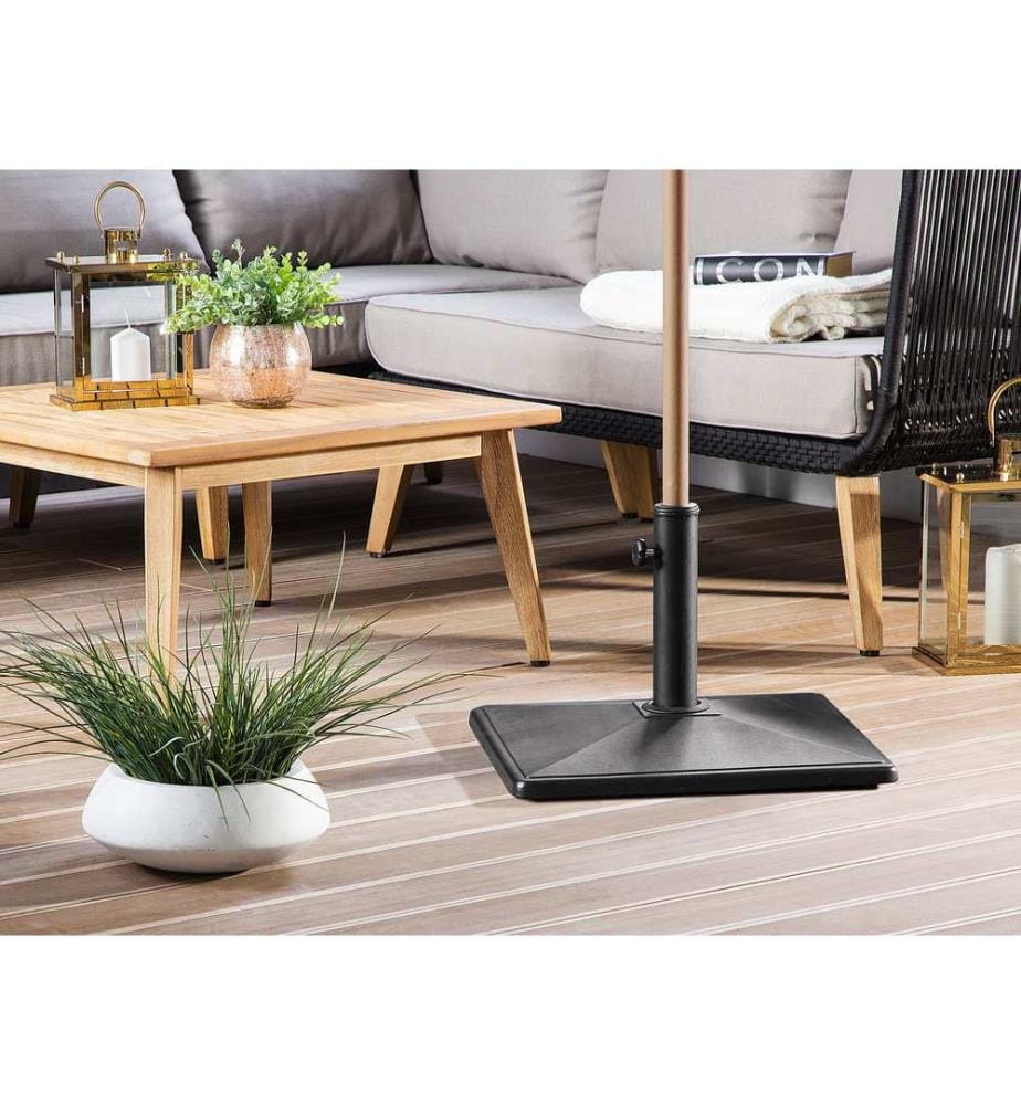 Sonnenschirmfuss CERVO Schwarz Quadratisch 25 kg