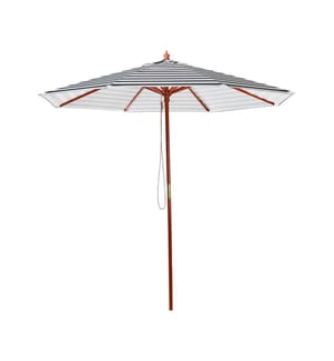 Marktschirm 260 cm FERENTILLO Schwarz