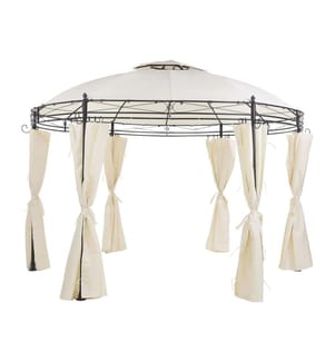 Pavillon SAFARA Metall 368 cm 368 cm Beige