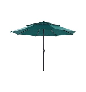 Marktschirm 285 cm BIBIONE Smaragdgrün