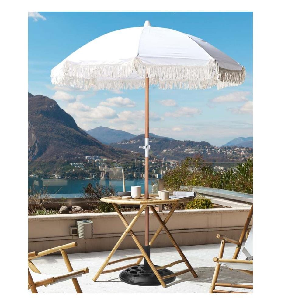 Sonnenschirm 150 cm MONDELLO Weiss