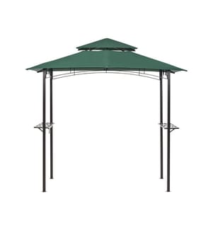 Pavillon NARO Metall 240 cm 148 cm Dunkelgrün