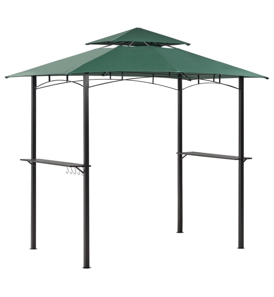 Pavillon NARO Metall 240 cm 148 cm Dunkelgrün
