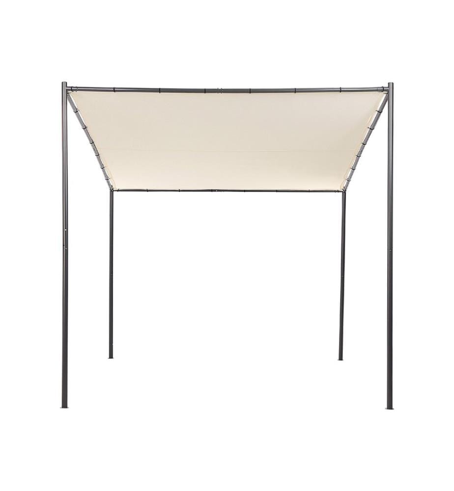 Pavillon VIMINO Metall 282 cm 294 cm Beige