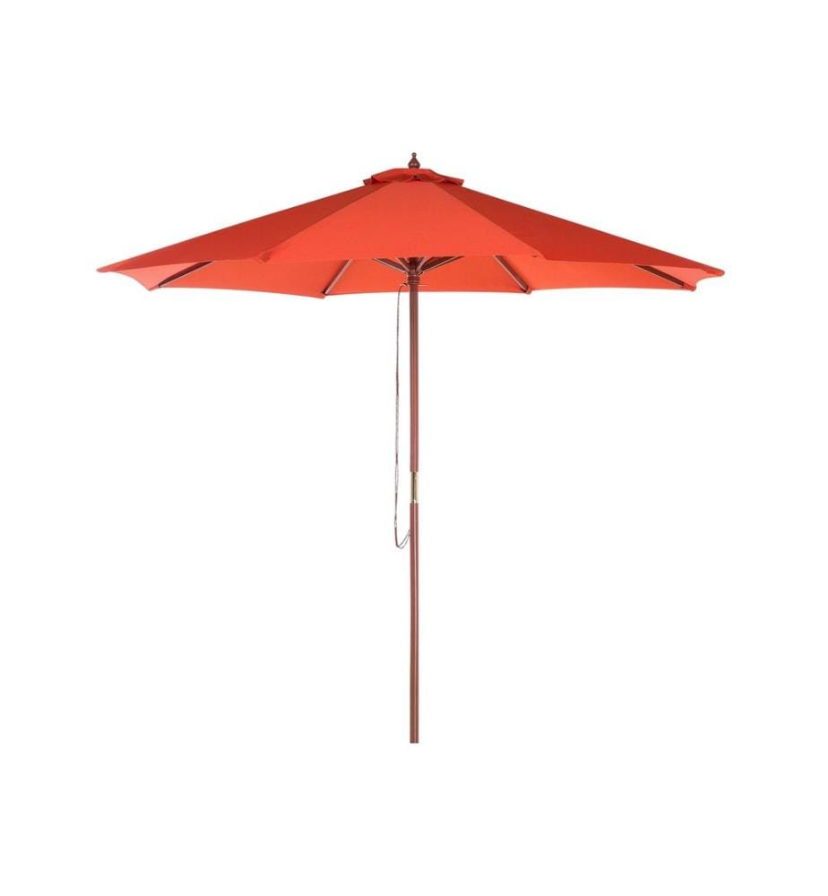 Marktschirm 270 cm TOSCANA Rot