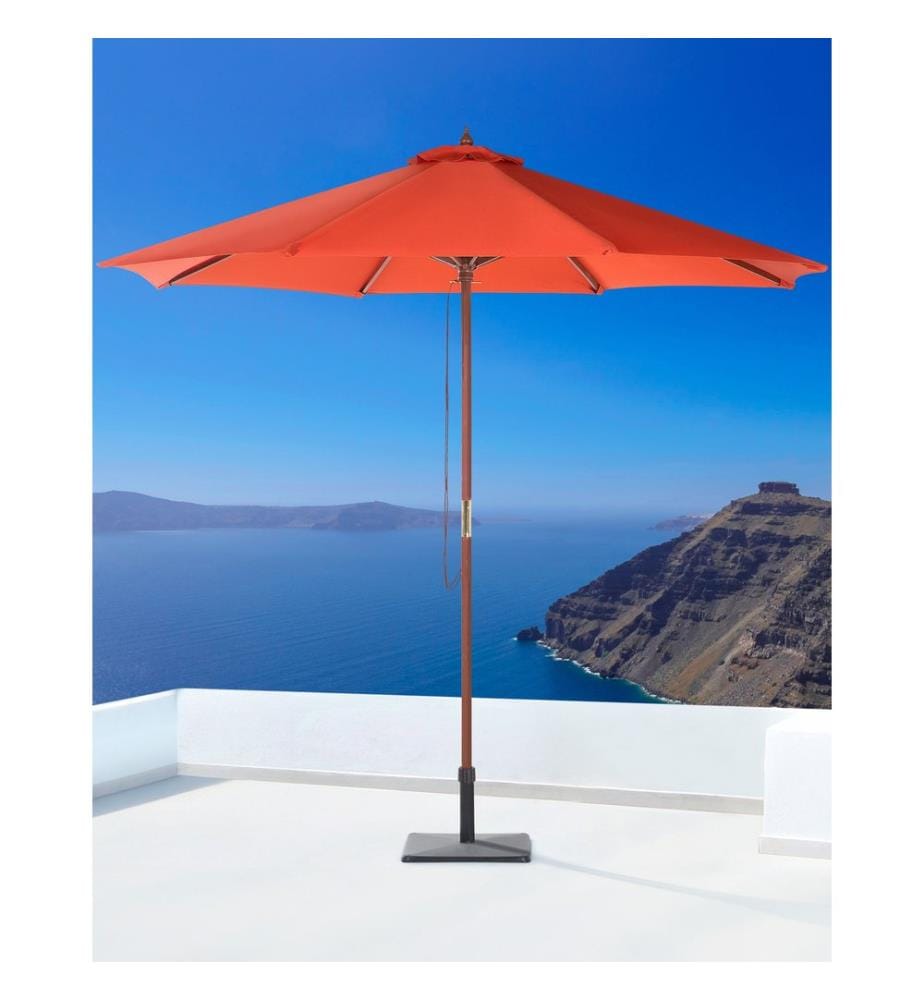 Marktschirm 270 cm TOSCANA Rot