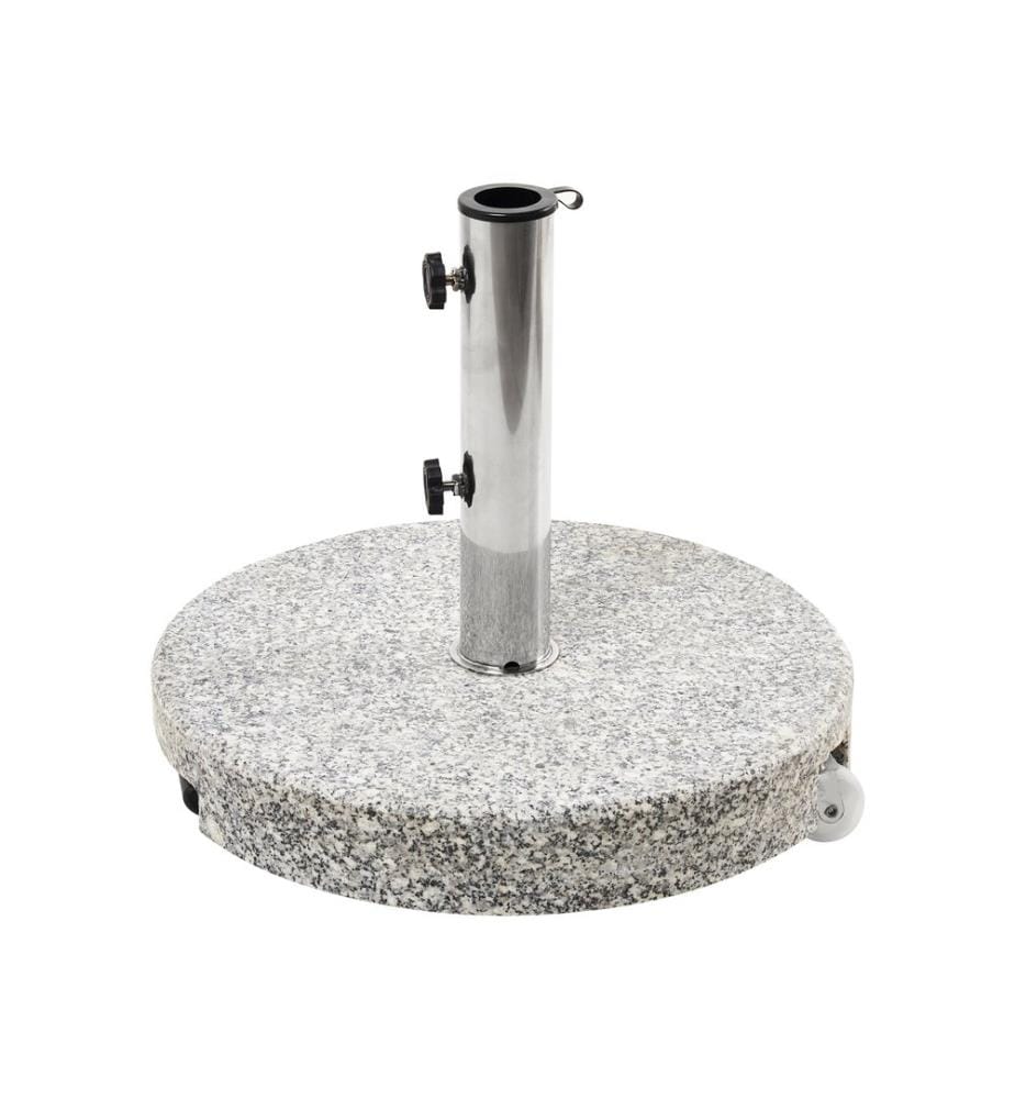 Sonnenschirmfuss CERZETO Grau Rund 30 kg