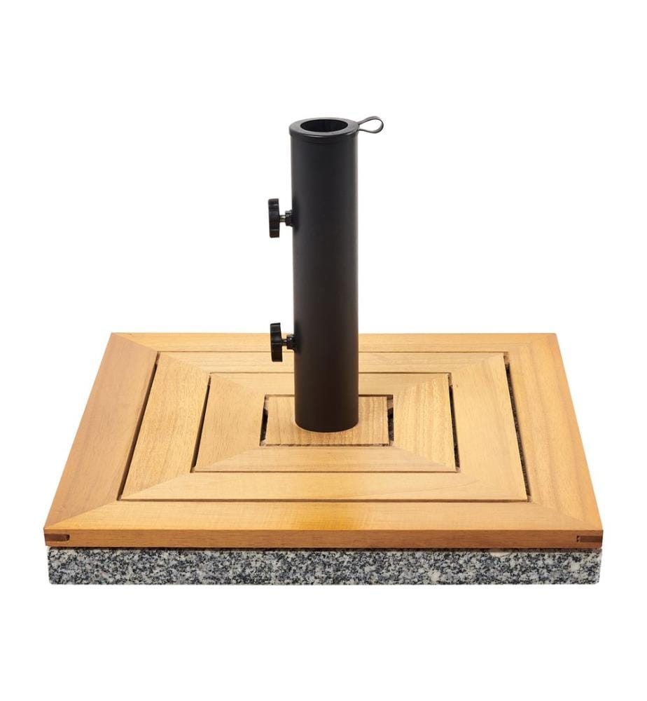 Sonnenschirmfuss CECCANO Braun Quadratisch 21 kg