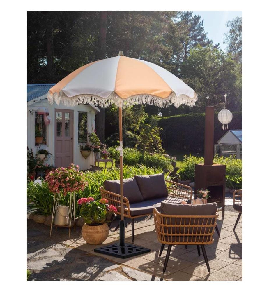 Parasol de jardin 155 cm MONDELLO Orange