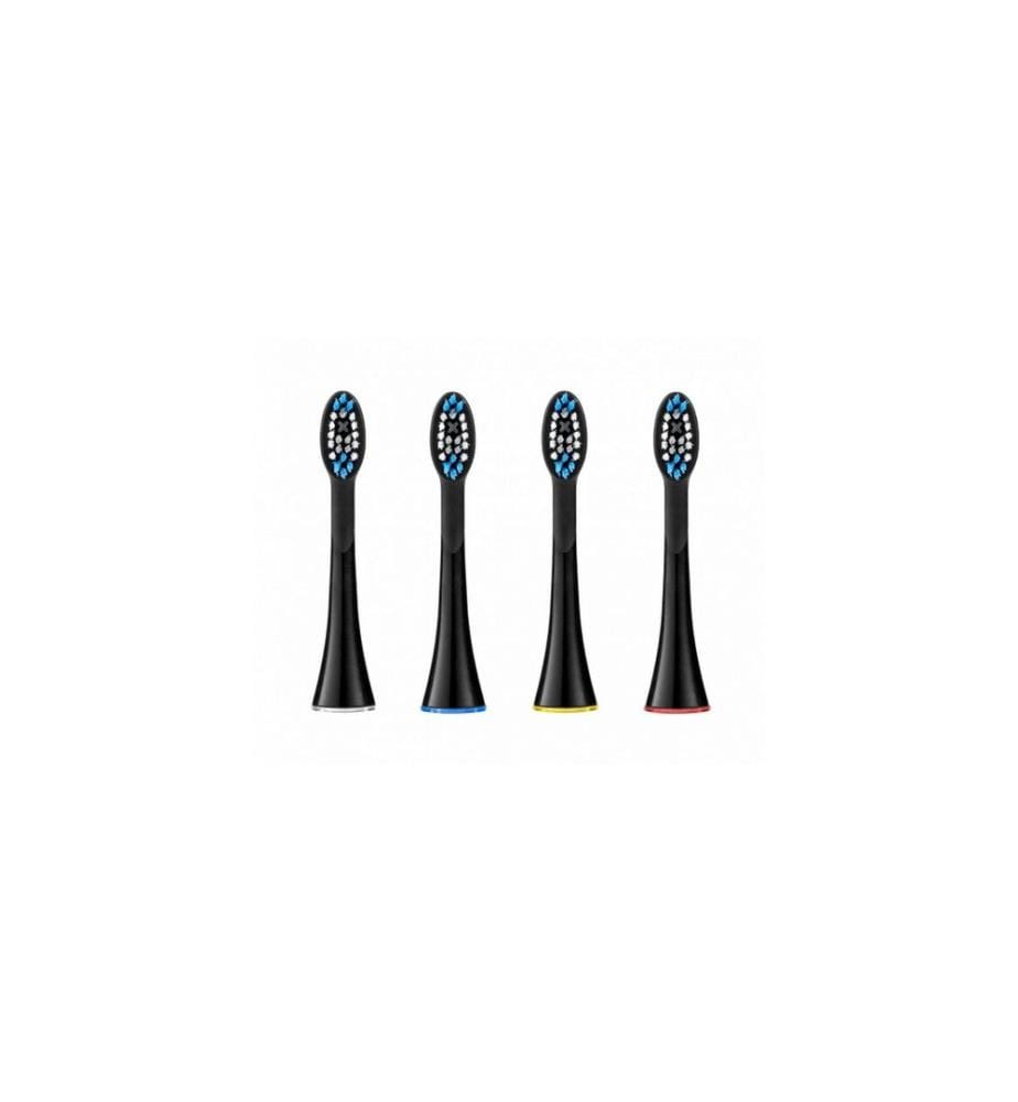 SILK'N - Zahnbürstenkopf Sonic Smile Schwarz, 4 Stück