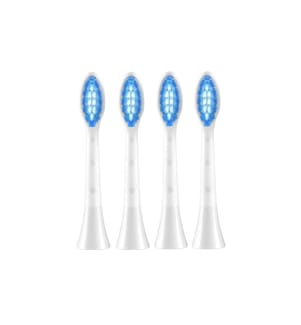 SILK'N - Tête de brosse à dents Sonic You 4 Pièce/s, Soft, Blanc
