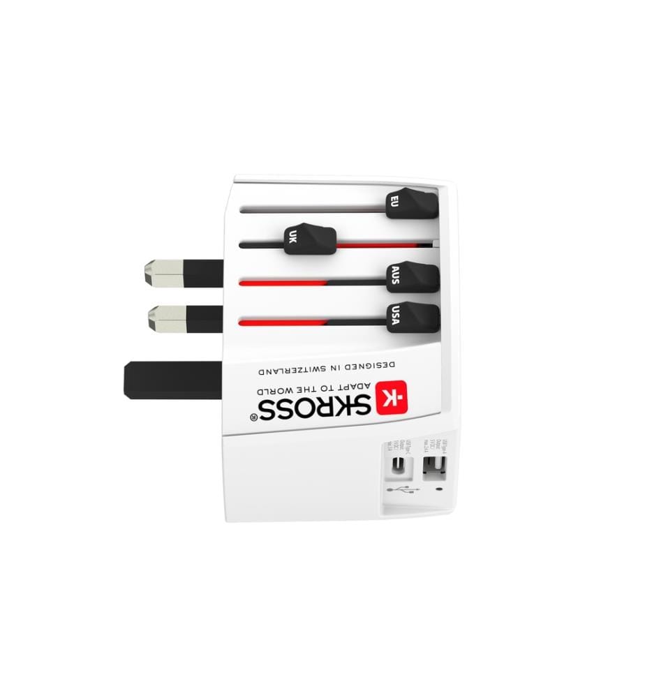 SKROSS - Weltreiseadapter MUV USB (AC)