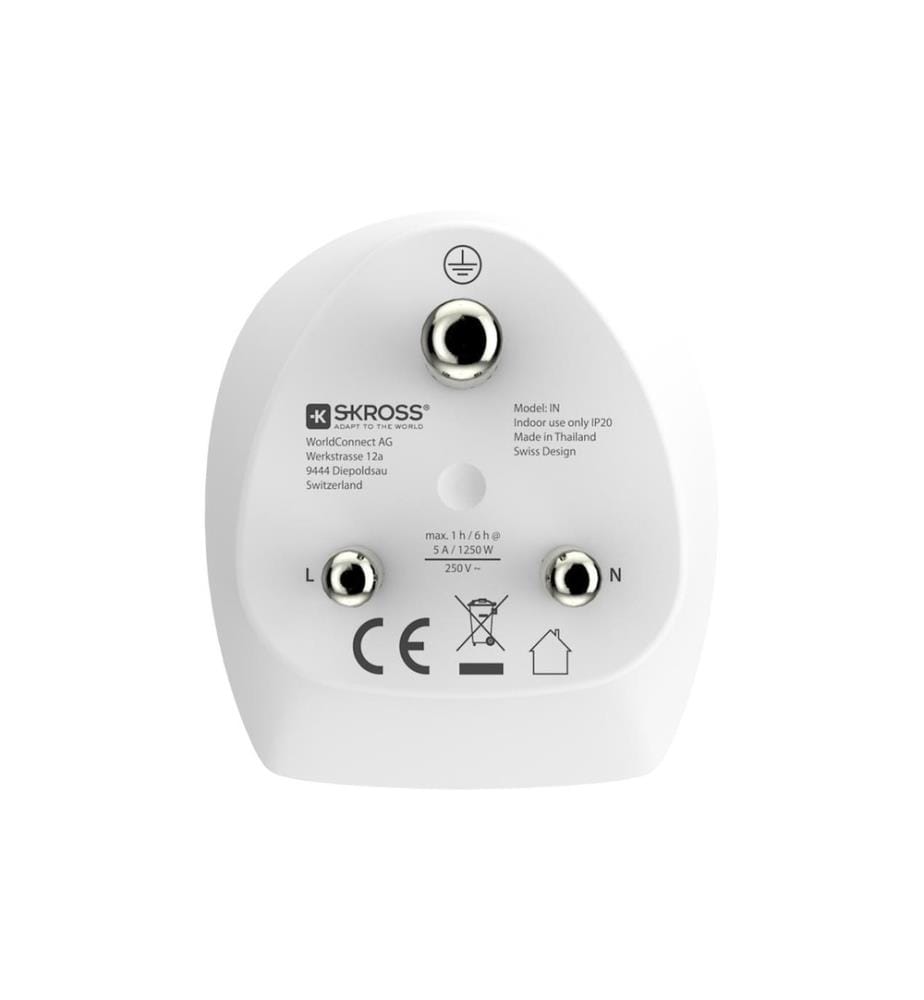 SKROSS - Reiseadapter Combo World India