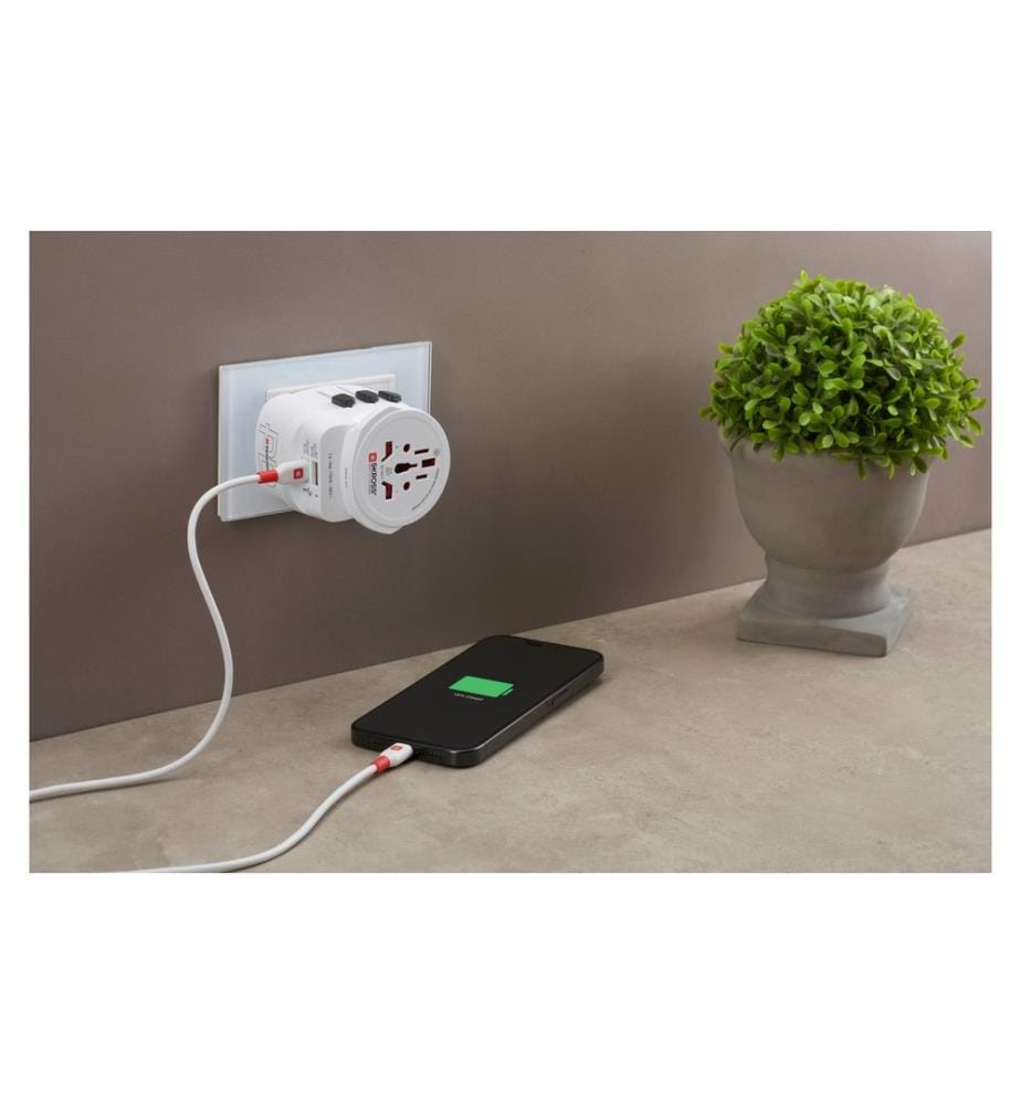 SKROSS - Reiseadapter Pro Light, 1 x USB-A und C