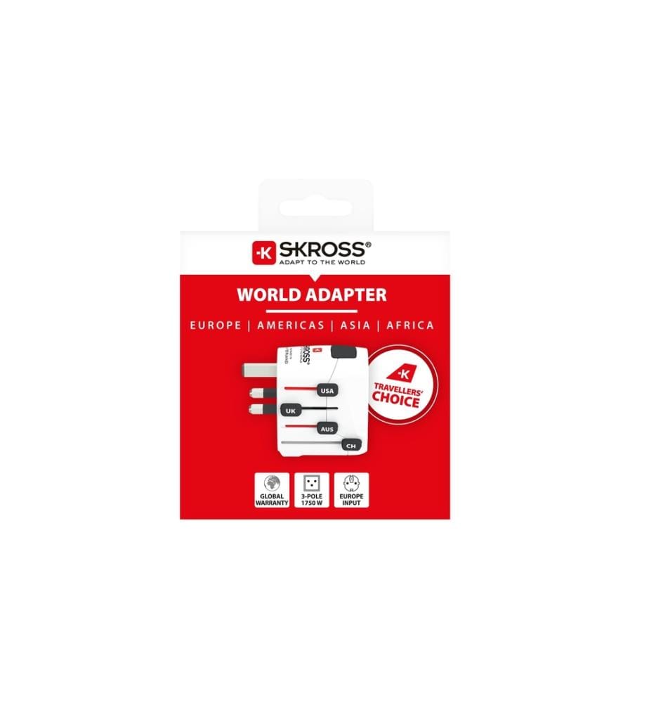 SKROSS - Reiseadapter Pro World 7A