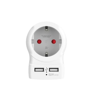 SKROSS - Reiseadapter Country Europe / Europe, USB