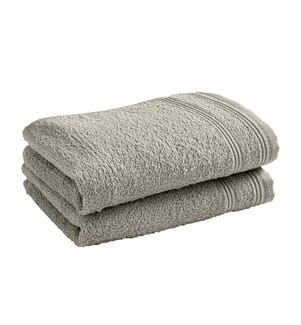 2er-Pack Gästetücher aus 100% Baumwolle Spa 30 x 50 cm Sand