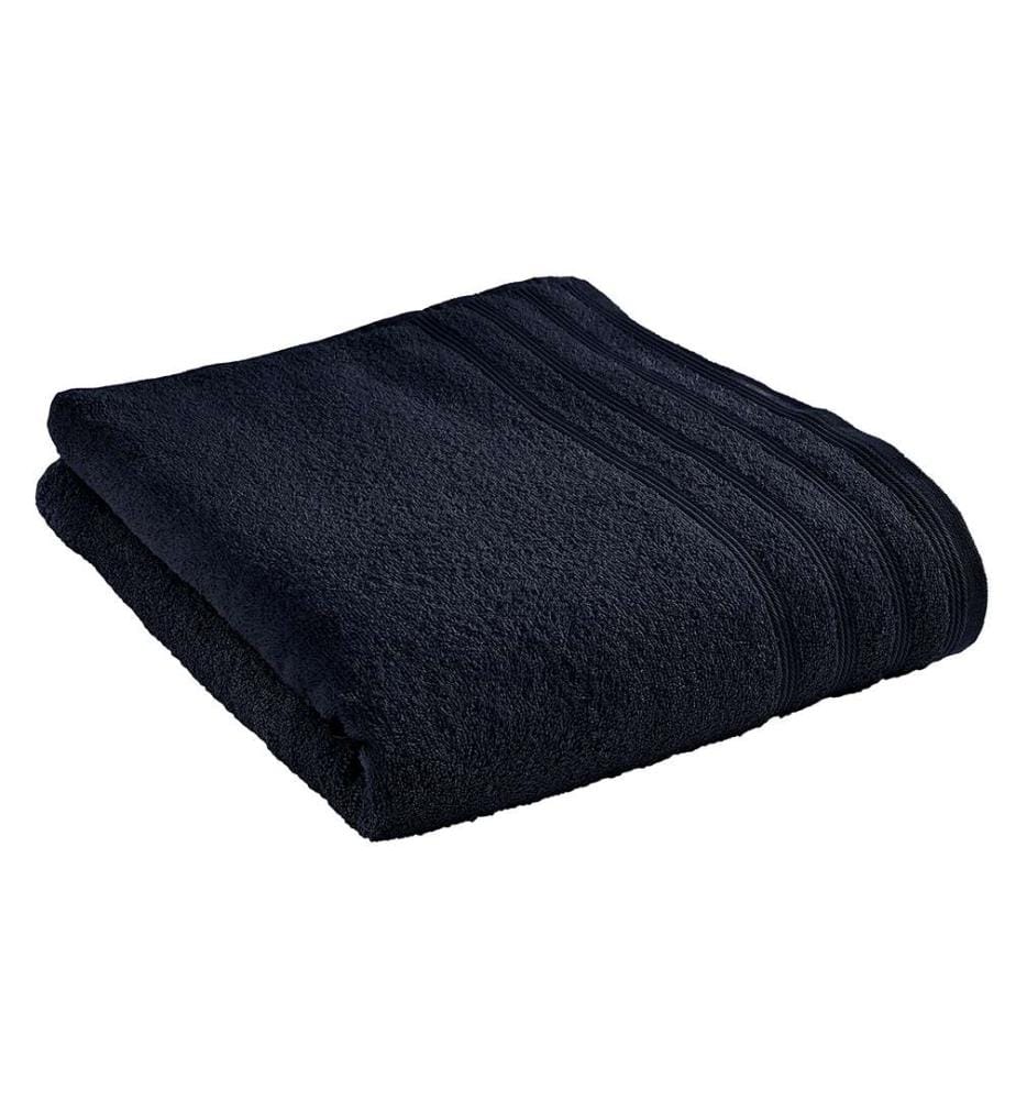 Drap de Bain "Spa" 100% Coton 90 x 150 cm Bleu Nuit